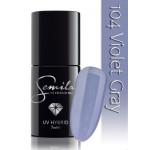 Oja UV Semilac 104 mov Violet Gray 7 ml Oja UV Semilac 104 mov Violet Gray 7 ml